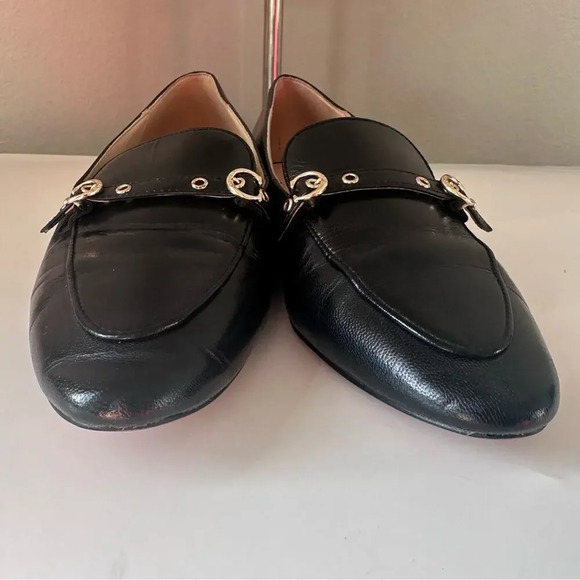 Coach Isabel Loafers in Black Leather Size 5B - Picture 3 of 14